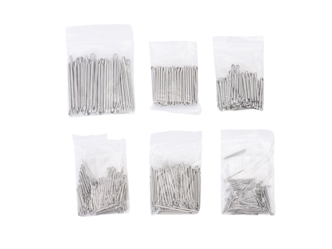 Pinos De Divisão De Metal Resistentes (6 Especificações De Tamanho, Galvanizados Para Prevenção De Ferrugem)