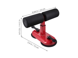 Aparelho para Exercícios Abdominais Belly Roll Equipment, Auxiliar no Treinamento Dos Músculos Abdominais, Vermelho. TAISHENGDA