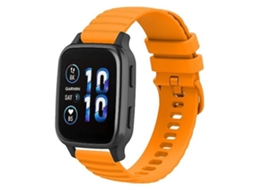 Lurelia Pulseira De Relógio Amarela, Compatível Com Garmin Forerunner Sq2 Music 20 Mm