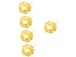 Conjunto De 5 Luzes Decorativas Para Postes E Janelas, Ideais Para Casamentos, Decoração Externa E D Gokoco