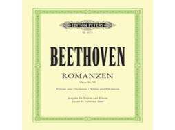 Livro Romances for Violin and Orchestra de Edition Peters (Inglês)
