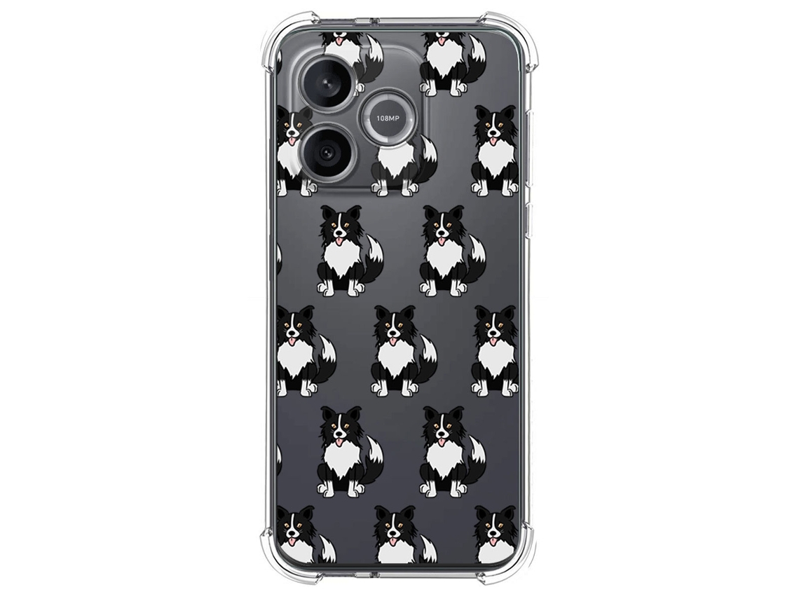 Capa Tumundosmartphone De Silicone À Prova De Choque Para Honor 600 Lite 5g Com Estampa De Cachorro 7 Desenhos