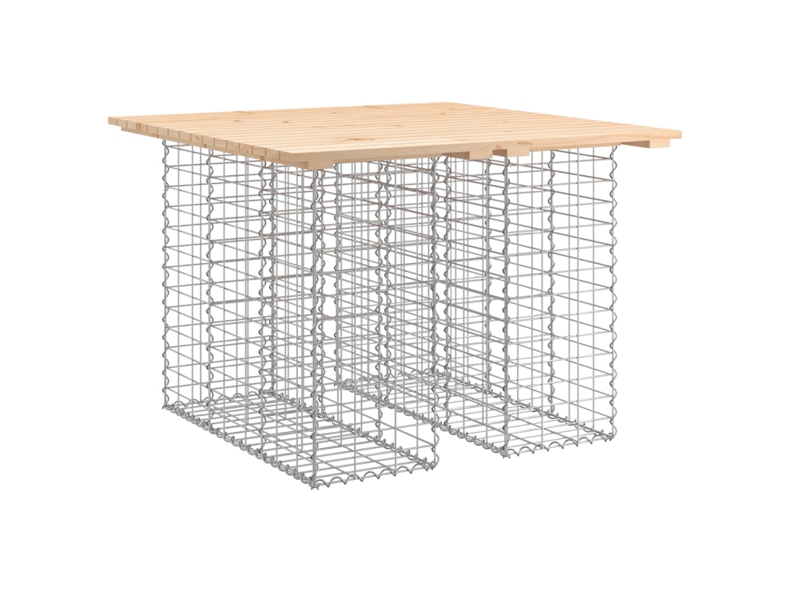 Garden Table, Garden Tables Vidaxl Marrom Madeira De Pinho (100 X 102 X 72 Cm)