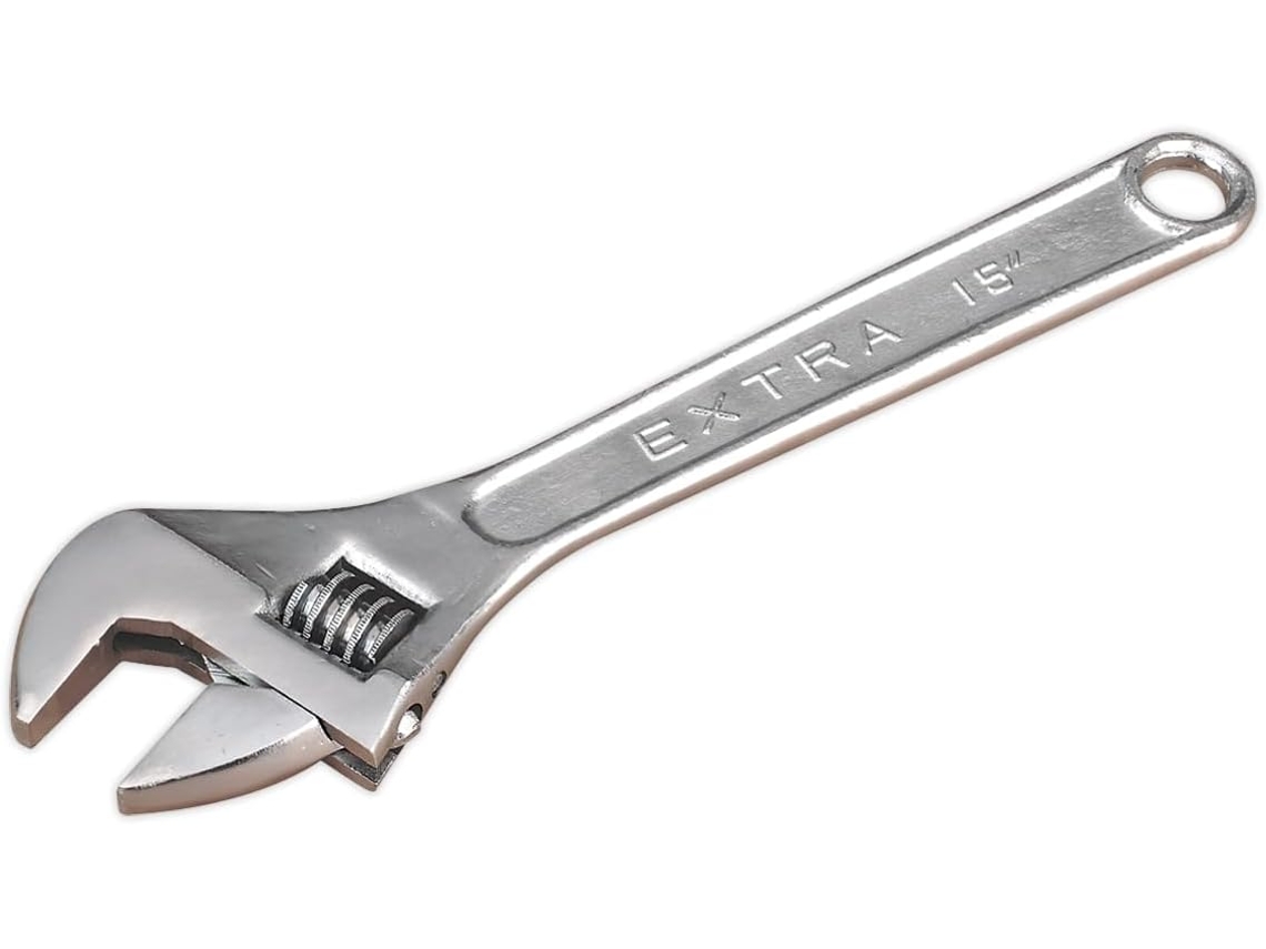 Chave Ajustável S0454 De 375 Mm, Prata