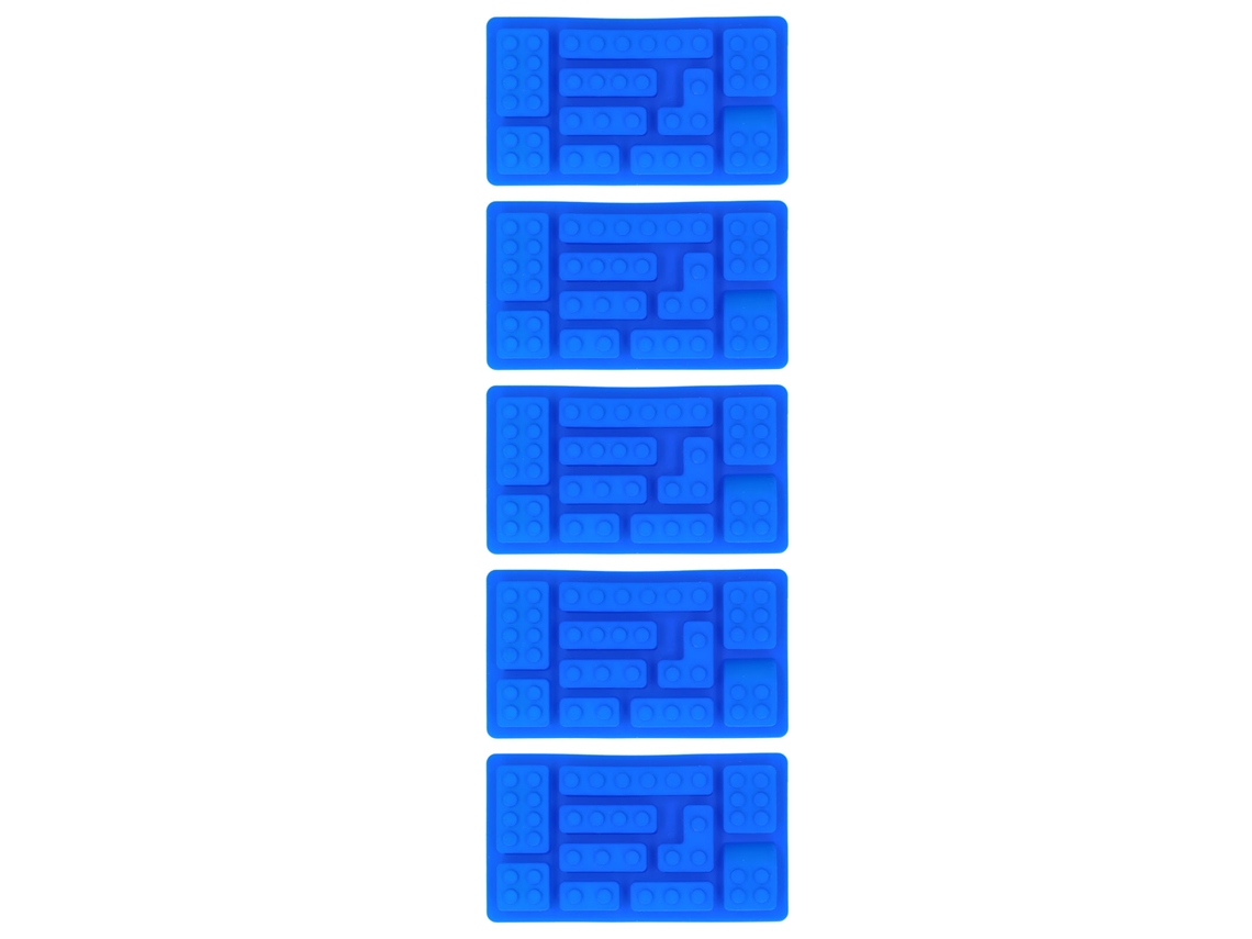 5 Moldes de Silicone S/MARCA para chocolate e bolo