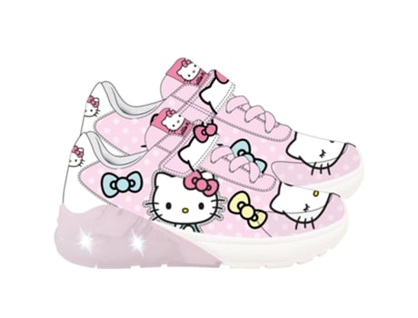 Sapatos Unissexo Sanrio Esportivos Infantis Hello Kitty Confortáveis Aborrachado Multicor (32)