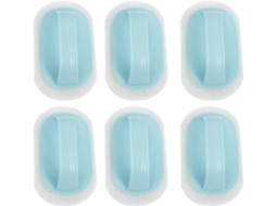 Conjunto De 6 Escovas Compactas E Leves Sem Cerdas Para Limpeza