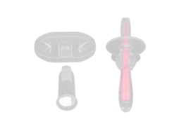 Escova de Dentes de Silicone Rosa LAXISCREED para Bebê
