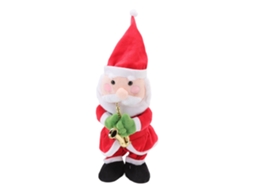 Boneco de Pelúcia Natal Elétrico Canta Dança | S/MARCA