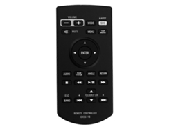 Controle Remoto De Substituição Cxe5116 Para Receptores Av Pioneer Com Dvd Rds, Modelos Avh-2450bt, Avh-1450dvd, Avh-210ex E Avh-p4450bt.