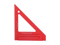 Regra Triangular de Carpintaria 6in (alumínio)