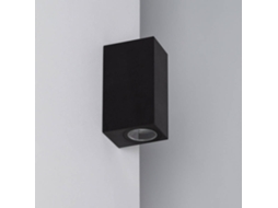 Aplique de Parede LEDKIA Dupla Cara (Preto - PC, ABS - 15.3x6.5x8.8 cm)