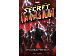 Livro Marvels Secret Invasion Prose Novel de Paul Cornell (Inglês - Capa Dura)