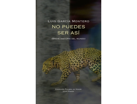 Livro No Puedes Ser Así de Luis García Montero (Espanhol)