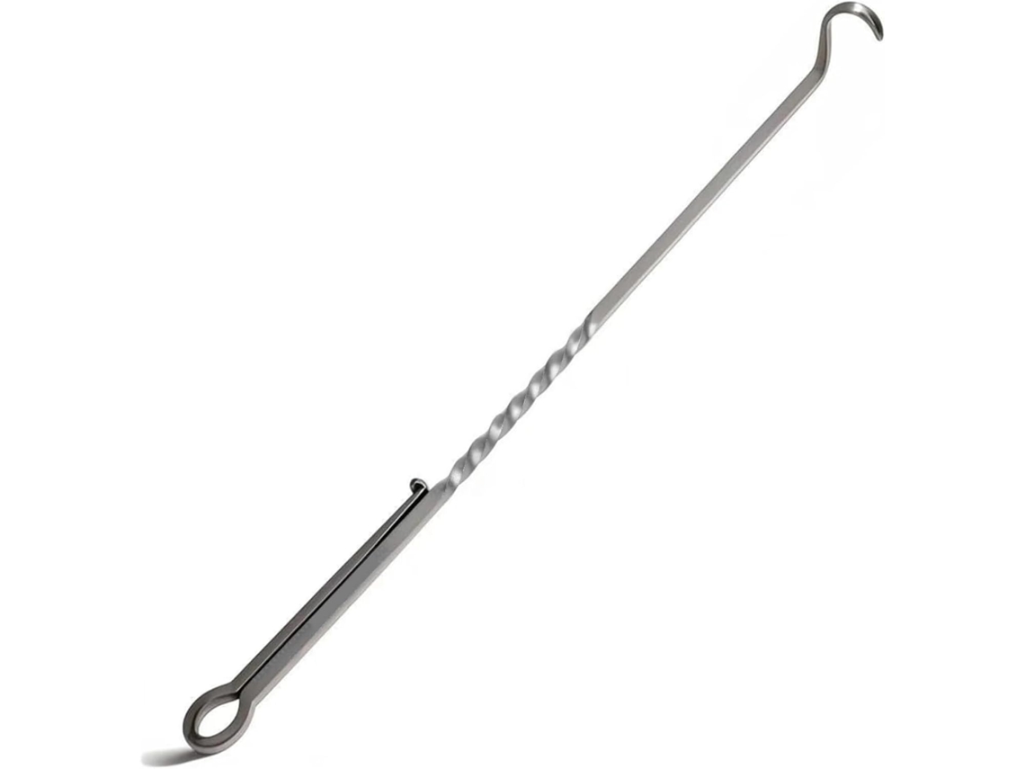 Pinças Para Churrasco, Ganchos De Aço Inoxidável 25cm Para Virar Carne, Ganchos Afiados Laváveis E Reutilizáveis Para