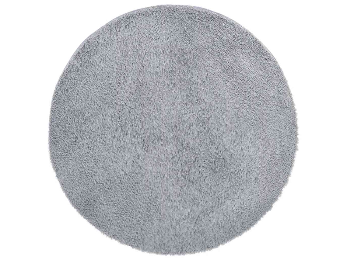 Shaggy Rug, Shaggy Rugs Vidaxl Cinzeto Poliéster (ø 240 Cm)