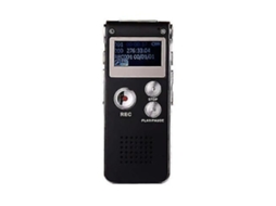 Lurelia Gravador De Chamadas Telefónicas 8gb Com Usb, Ativação Por Voz, Gravação Com 1 Tecla Para Reuniões, Palestras, Entrevistas - Preto