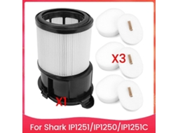 4 Pçs Filtro E De Algodão Conjunto Para Ip1251 Ip1250 Ip1251c Aspirador Acessórios Peças Reposição