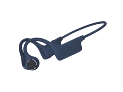 Fones Bluetooth Bone Sound Abertos, Condução Óssea Sem Fio Ip67 À Prova D'água/poeira, Bateria Longa P/ Corredores/fitness/ciclismo Azul JIAPEI