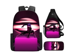 KOHREE Conjunto de Mochila de Três Peças Do Batman