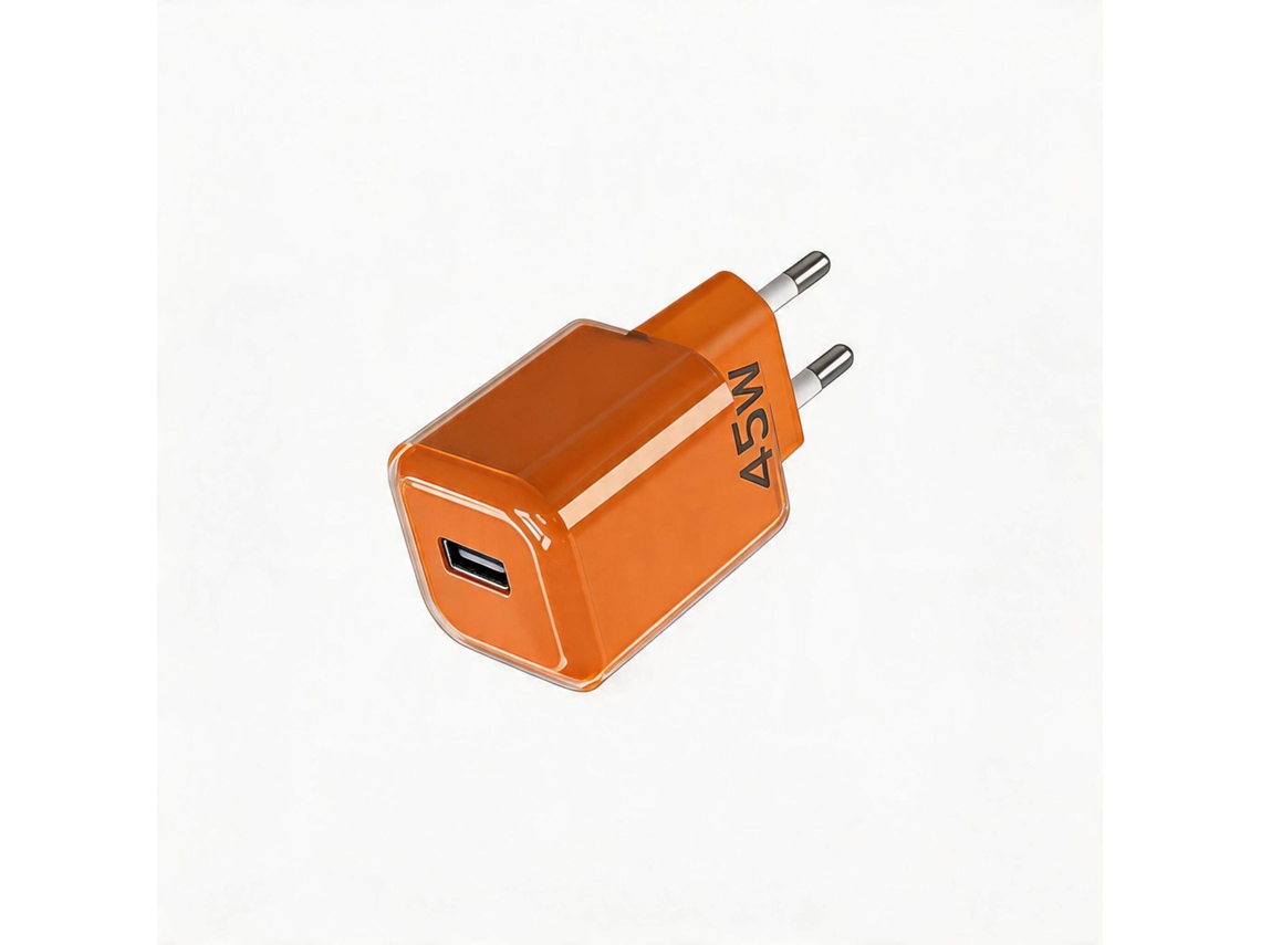 Carregador Usb-c Gan 45w Digitallab laranja