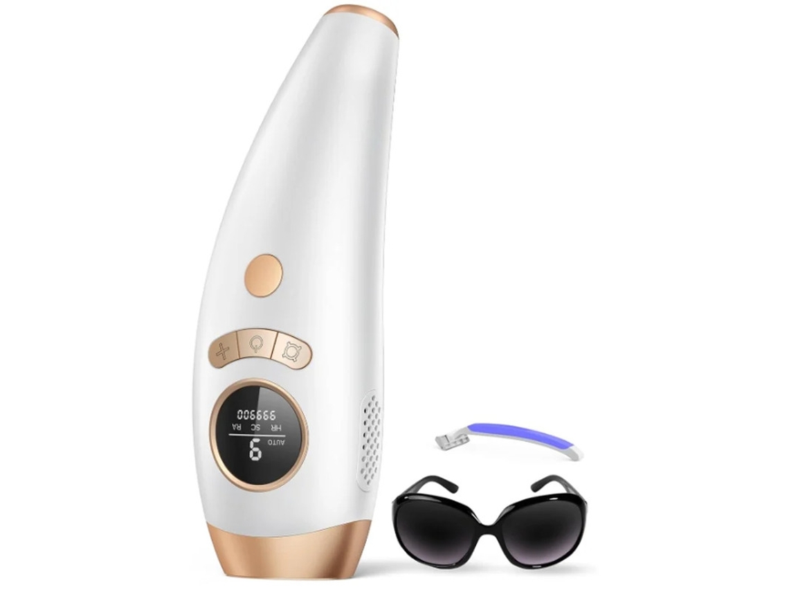 Dispositivo De Remoção De Pêlos A Laser Para Mulheres E Homens Removedor Permanente De Pêlos Ipl 999900 Flashes Para Braço Perna Costas Corpo Yizhood
