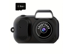 Câmera Digital Mini Câmera Portátil Hd 1080p 8 Gb Brilvibera