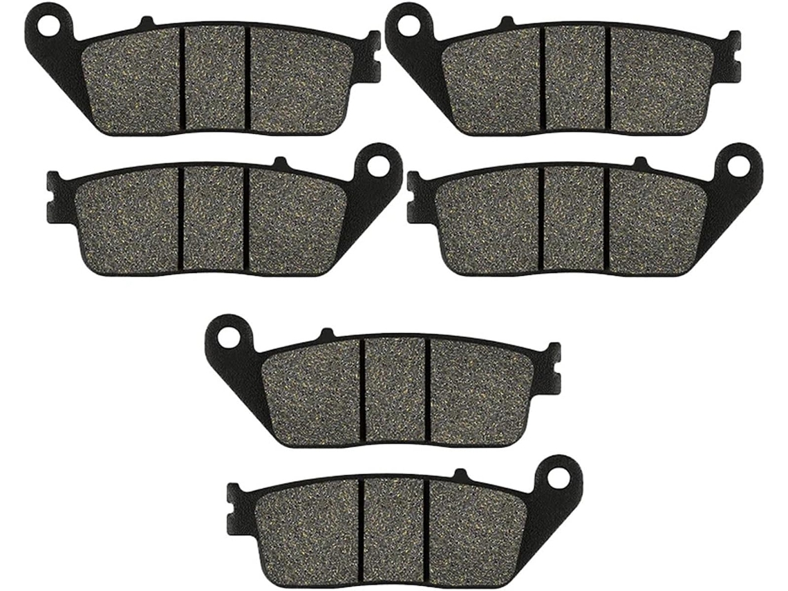 Pastilhas de Freio Universais Dianteiras Ou Traseiras para Motocicletas Compatíveis Dissipação Calor Rápida: