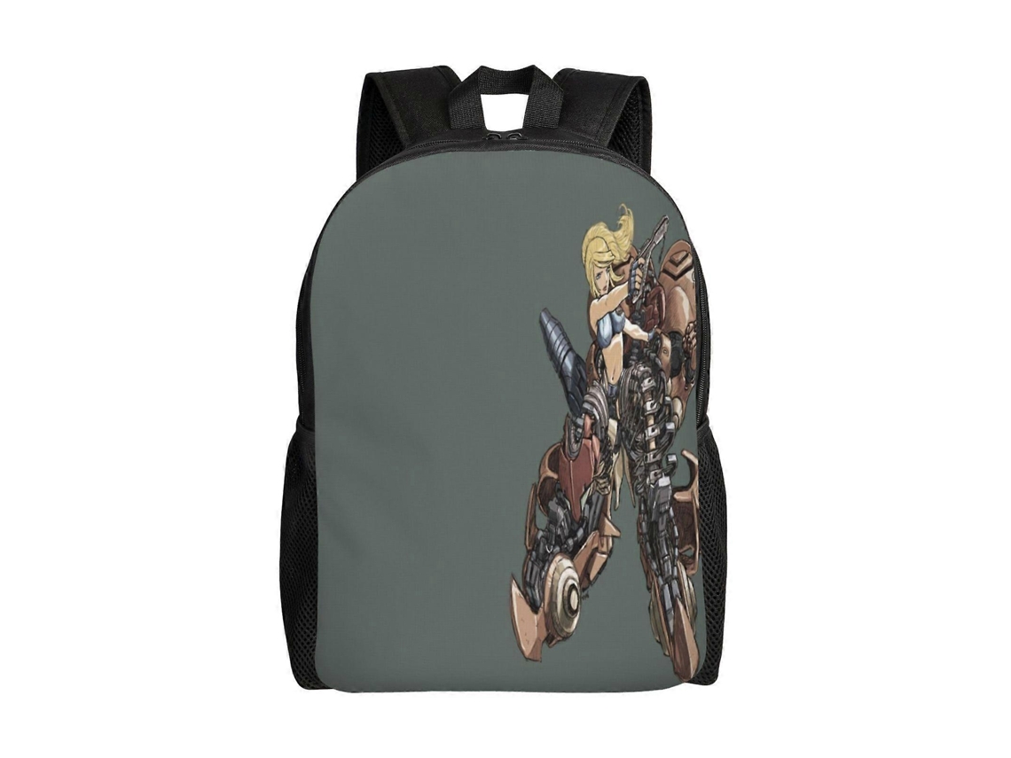 Mochila De Estudante Metroid A50, Durável E Leve, Com Alça De Ombro Impermeável E Respirável. Olysi Shop
