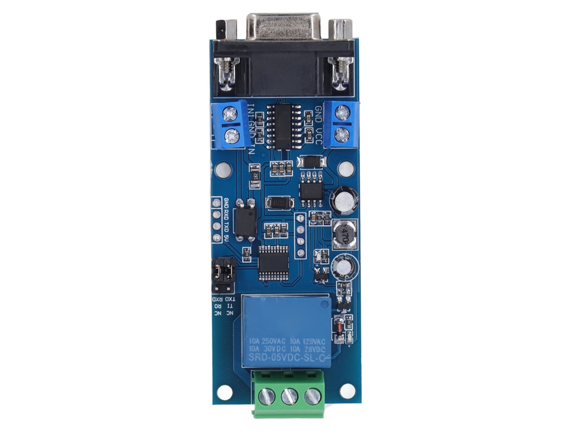 RELÉ HKJ de 1 canal com placa RS232 TTL Dc7‑24v controle de interruptor