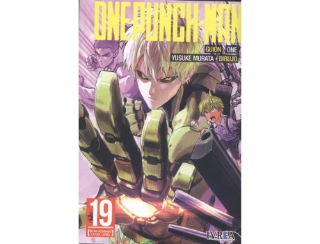 Livro One Punch Man 19 de Yusuke Murata (Espanhol)