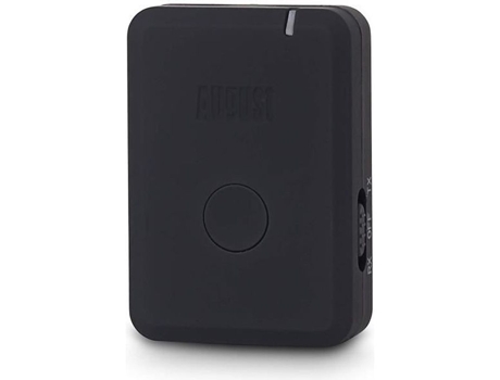Adaptador de Áudio AUGUST Transmissor/Receptor 2 em 1 (Bluetooth)
