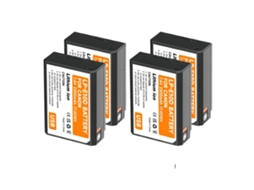 Bateria Palo Lp E10, Capacidade De 2300mah, Compatível Com Modelos Canon Eos,4pcs Bateria Oem