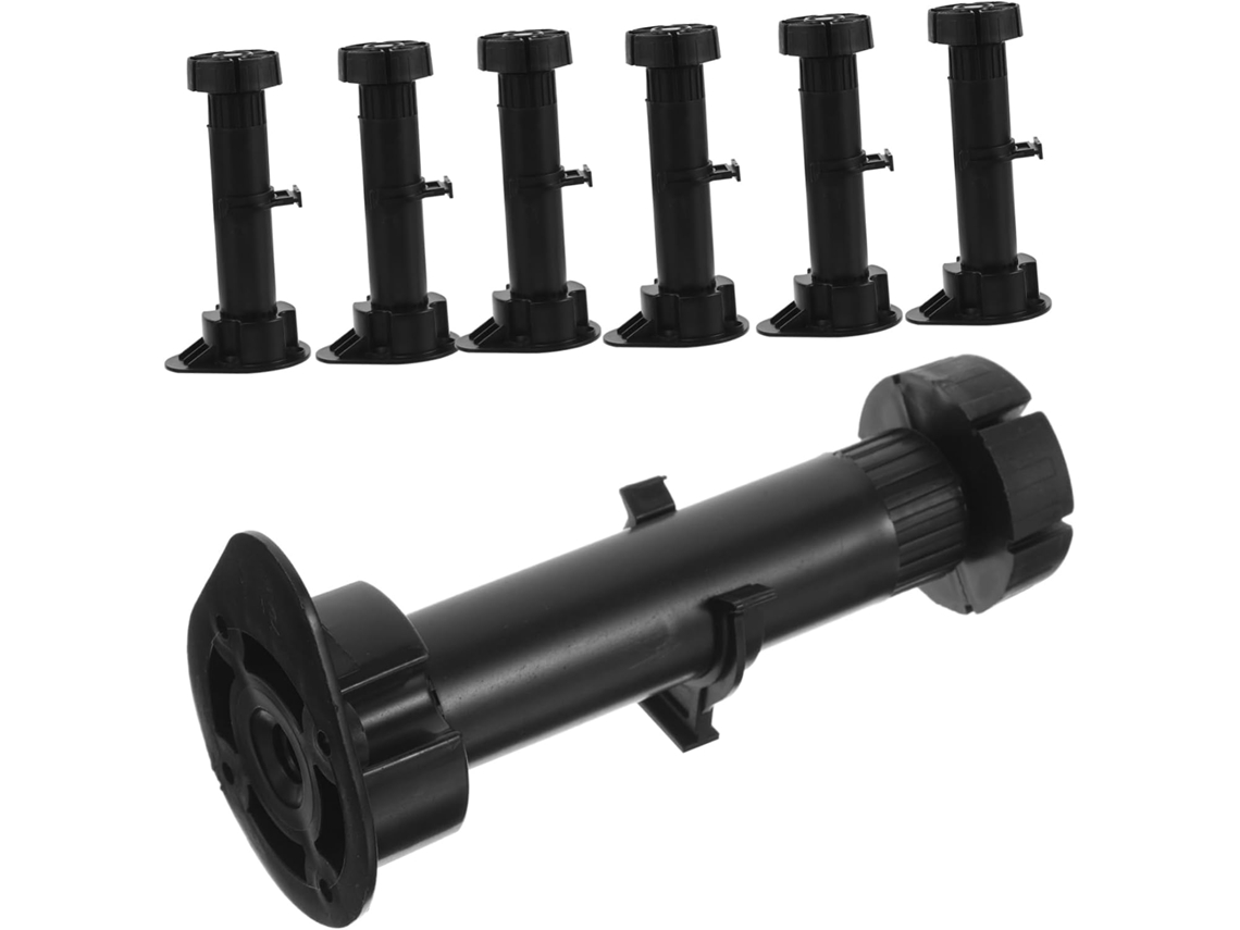 Tehaux Conjunto De 12 Pés Niveladores Ajustáveis Para Móveis, Sofás, Cadeiras E Armários Resistentes De Alta Resistência