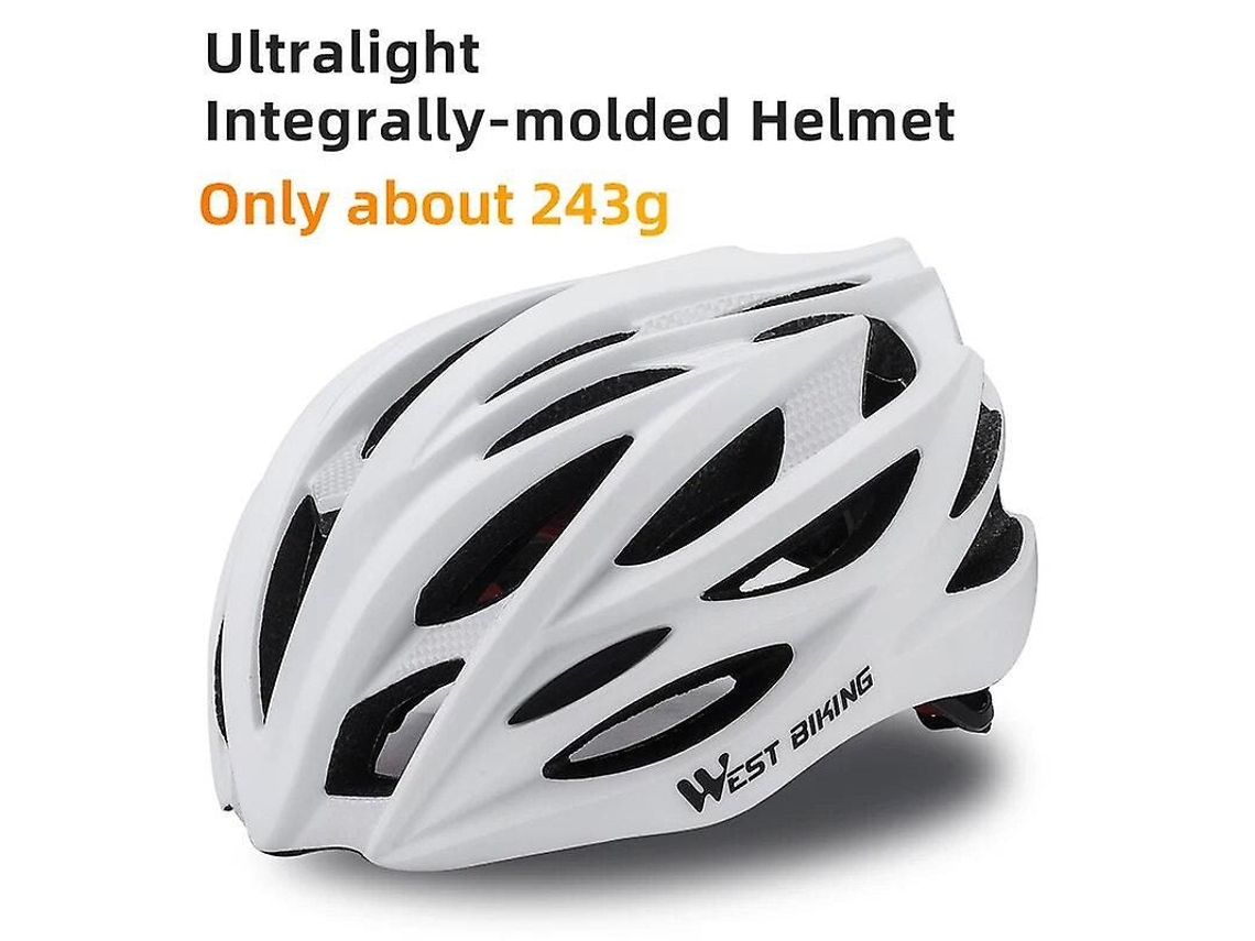Capacete De Ciclismo Leve E Integrado West Biking Para Mtb, Ciclismo De Estrada, Masculino E Feminino, Capacete De Segurança Para Corrida, Triatl