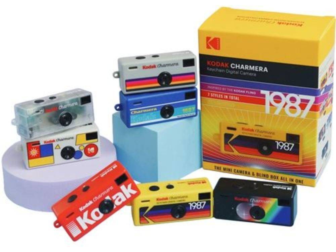 Máquina Fotográfica Porta-Chaves Kodak Charmera - Caixa Surpresa - Envio Aleatório