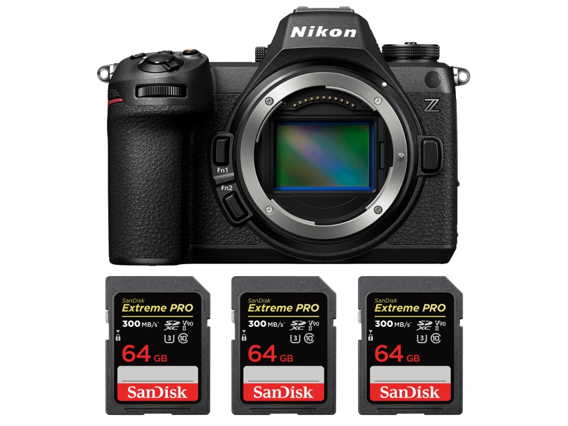 Z6 Iii + 3 Sandisk 64gb Uhs ii 300mb/s + Ebook “20 Dicas para Fotos Que Impressionam” NIKON