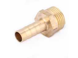 Conector Rosca Macho G3/8 Latão 8mm 5pcs