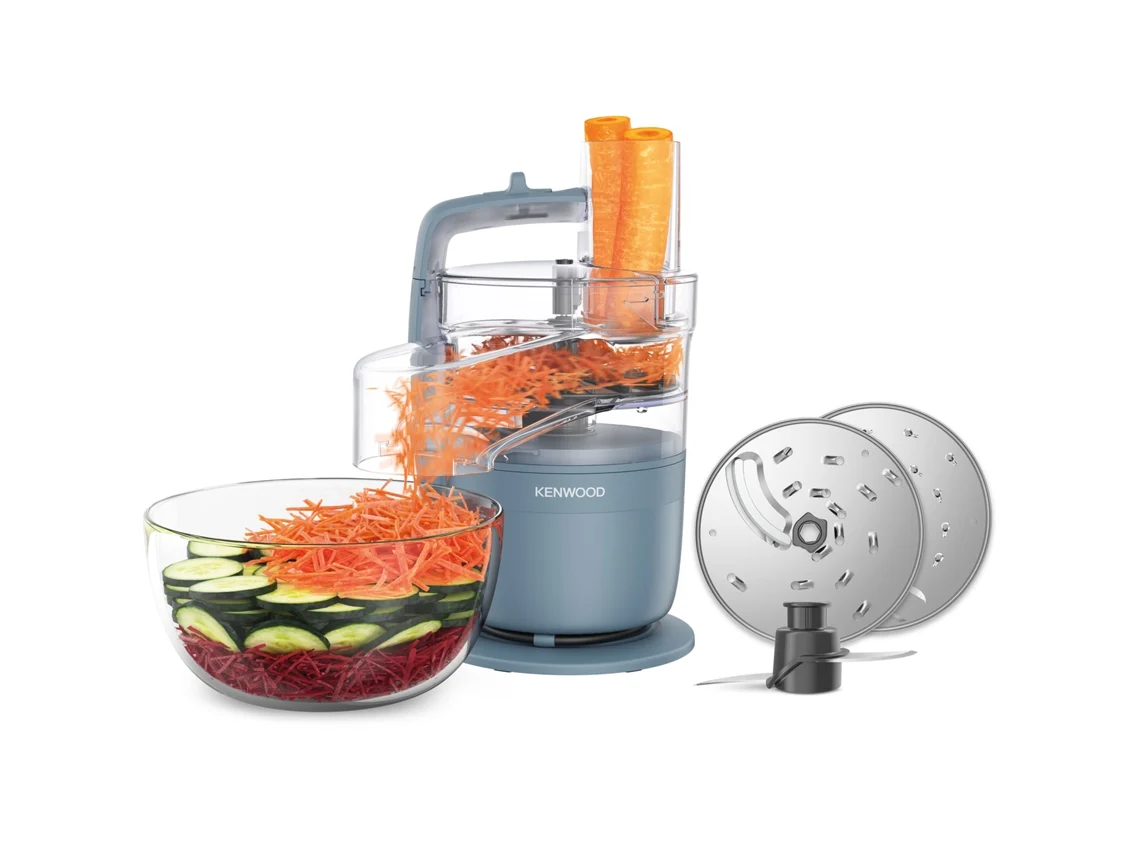 Processador de Alimentos KENWOOD MultiPro Go FDP23.140GY (1.3L - 900W - 4 acessórios)