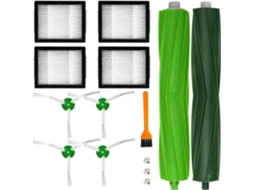 Escovas De Substituição Para Irobot Roomba Séries I, E J E3 E5 E6 E7 I7 I7+/i7 Plus J7 I6 I8 I3 I3+ I4 3150, Kit De Acessórios Para Filtro Lateral