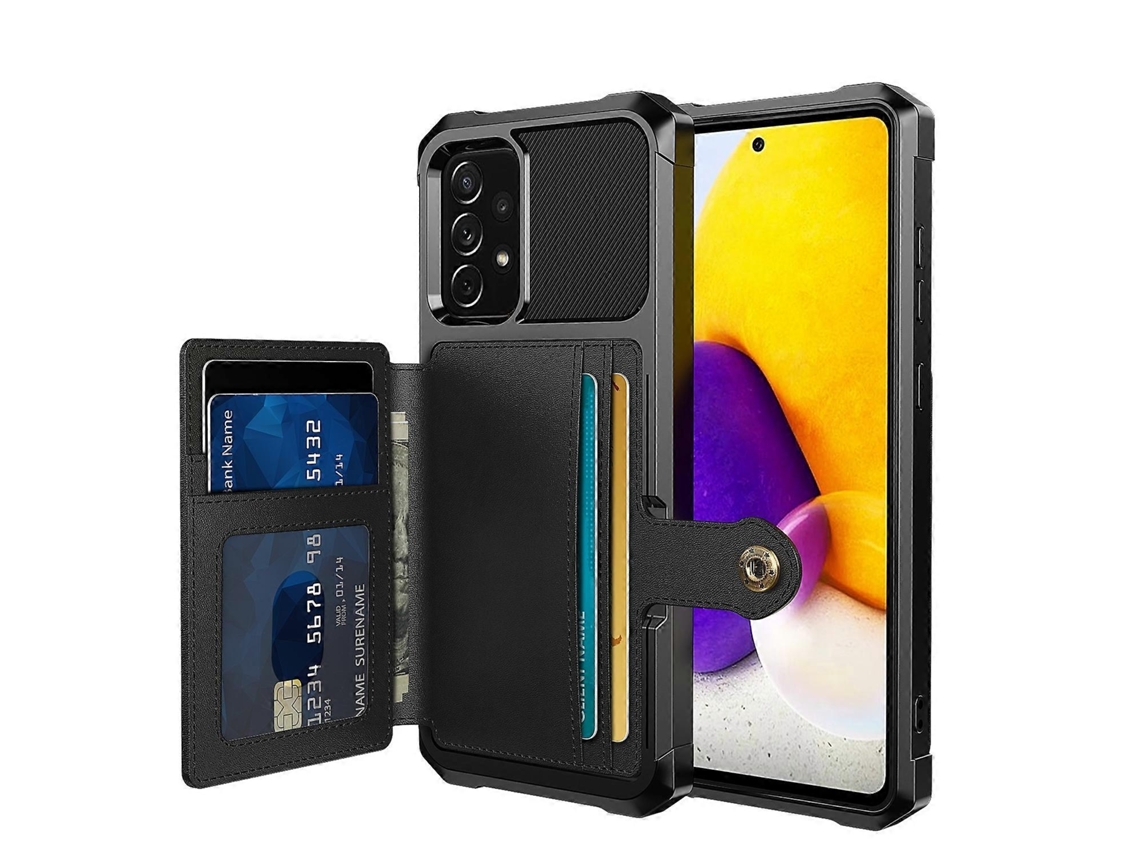Capa De Couro Com Carteira Magnética Para Samsung Galaxy A52 5g/4g