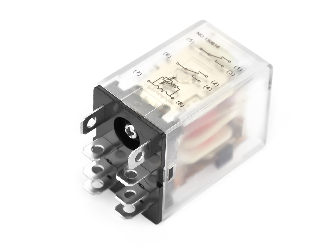 Conjunto 10 Relés Eletromagnéticos Beml2c 8 Pinos 10a