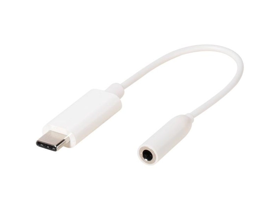 Vivanco Cc Uc a 1 Cabo de Áudio 0.1 M 3.5Mm Usb Branco