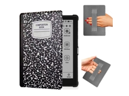Capa Panoona Para Onyx Boox Poke 5/5s, Ultrafina E Com Cobertura Total Em Pele Pu Preto E Branco