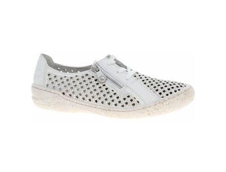 Sapatos De Mulher Rieker Pele Branco (40)