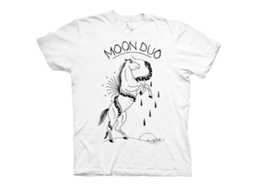 Moon Duo Horse Snake White T shirt ROCKINSTONE Unisex Adults Best Sellers Size:s