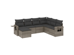 Garden Sofa Set, Garden Sofa Sets Vidaxl Cinzeto Rattan / Vime (n/a)