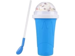Magic Slushy Maker Smoothie e Frozen Drink Squeeze Machine Azul H1406 TRAHOO