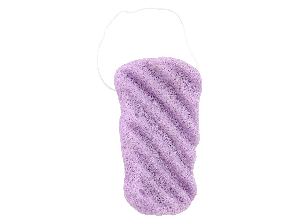 Esponjas De Konjac De Onda Larga Para Cuidado Facial Y Corporal, Forma De Corazón