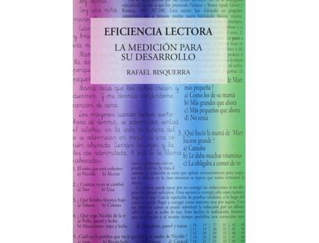 Livro Eficiencia Lectora (Para Profesores) de Rafael Bisquerra Alzina (Espanhol)